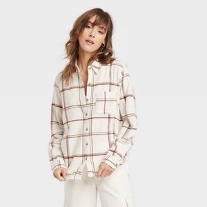 Universal Thread Cream Flannel